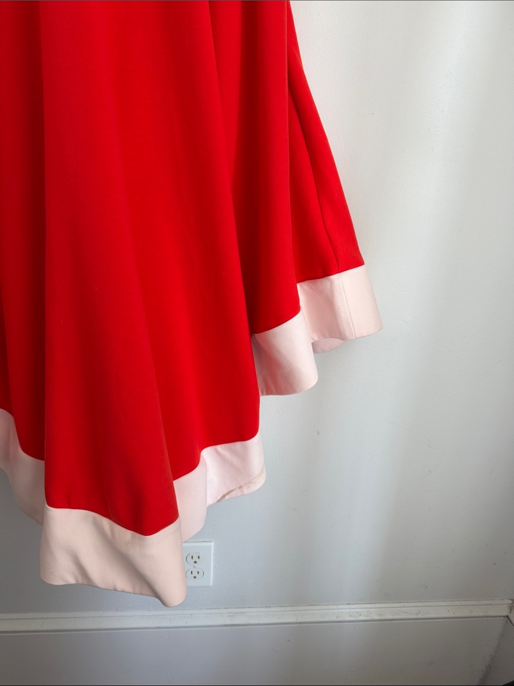 ANTHRO Maeve colorblock A-line midi spaghetti strap tank dress sz L - Picture 5 of 9